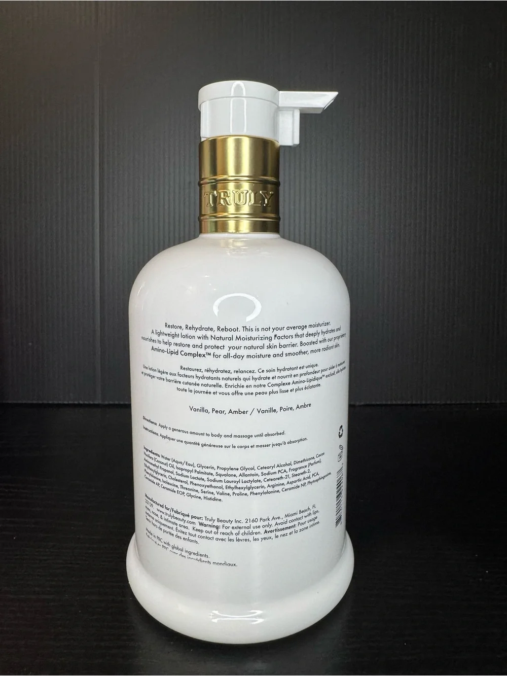 TRULY Vanilla Baby Hydra-Restore Body Lotion